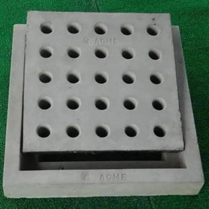 Strong and corrosion-resistant SFRC gully gratings designed for efficient stormwater drainage applications.