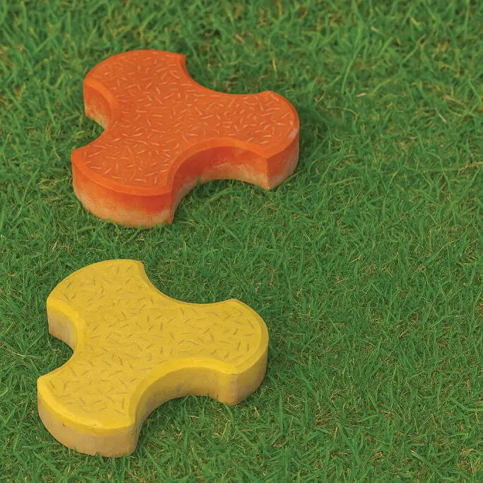 Aesthetic and durable interlocking paver blocks in various patterns and colors for driveways, pathways, and patios.